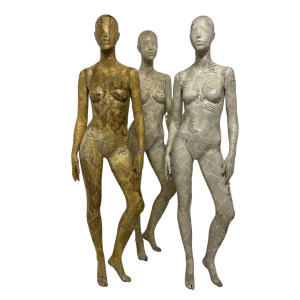 She Decoupage Mannequin